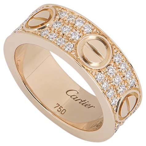 cartier love ring gold 48|cartier love ring real.